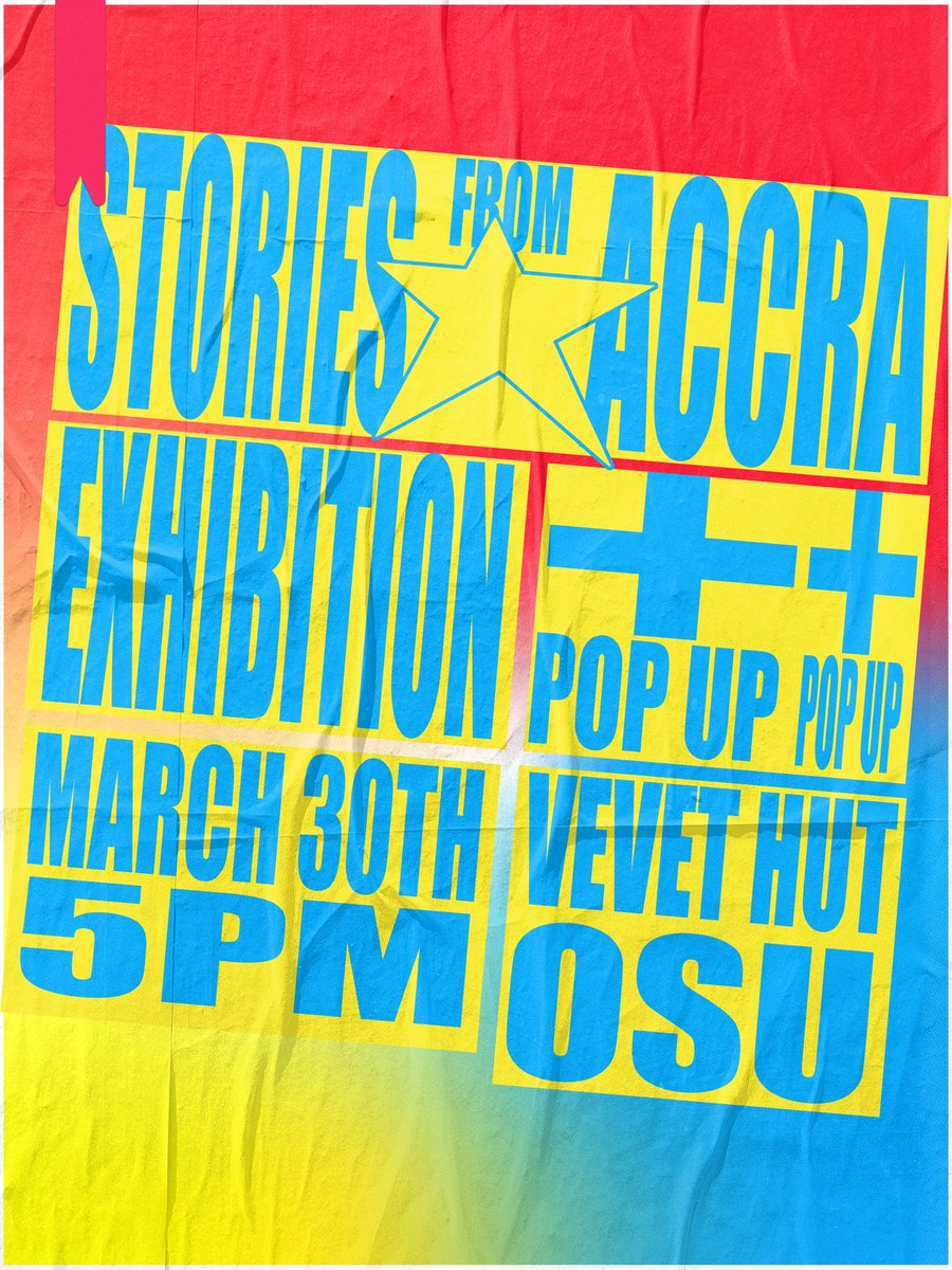 23BLOCKK's tweet image. Some experimental alternate posters made for the just ended &apos;STORIES FROM ACCRA&apos;.
#weeklydesignchallenge @Aku__Addy