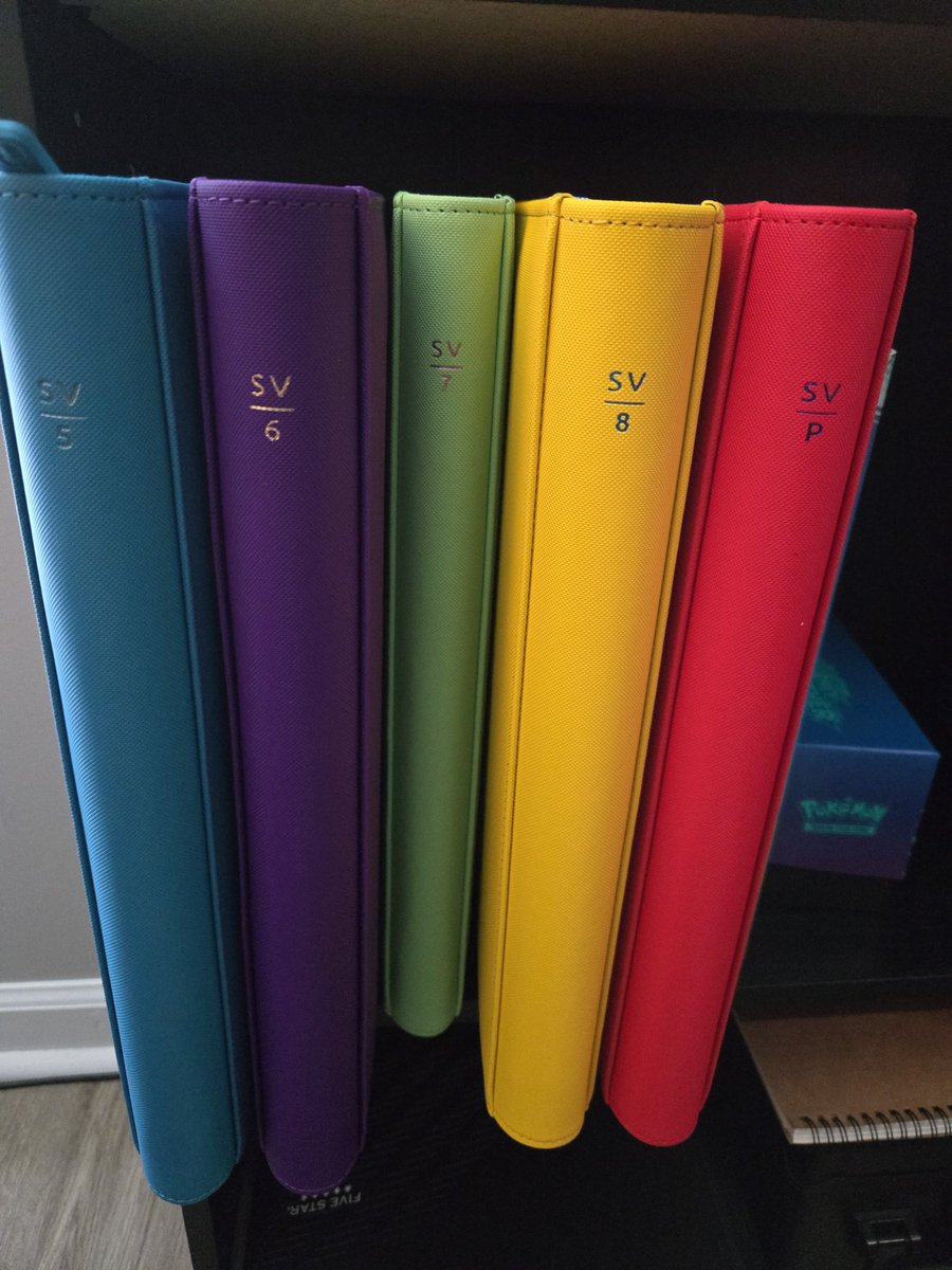 volt_circuits's tweet image. Got the binders I ordered in, and man, they all look good together @vaultxhq
