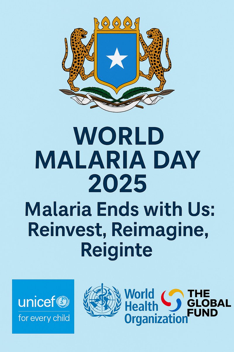 Long-lasting insecticidal nets (LLINs) remain one of the most effective tools in preventing malaria. Let's ensure every household in Somalia has access and uses them every night.<a href="/WHOSom/">WHO Somalia</a> <a href="/unicefsomalia/">UNICEF Somalia</a> <a href="/GlobalFund/">The Global Fund</a> #WorldMalariaDay #MalariaEndsWithUs #LLINsForAll #Somalia