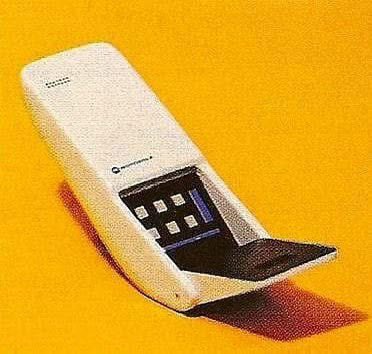 ComputerLove_'s tweet image. Mobile Phone Prototypes by Motorola (1973)