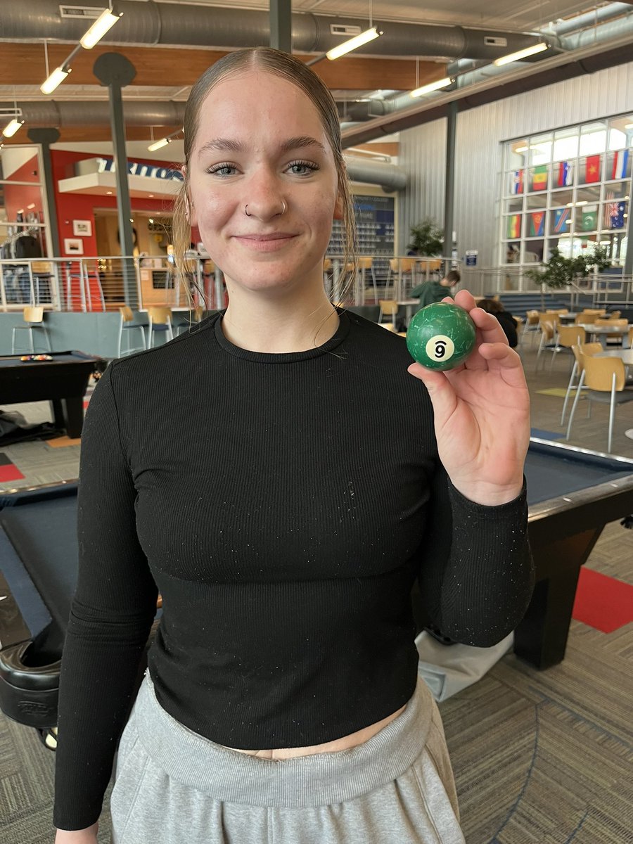 Congrats !! Pool ball has been found!!!!