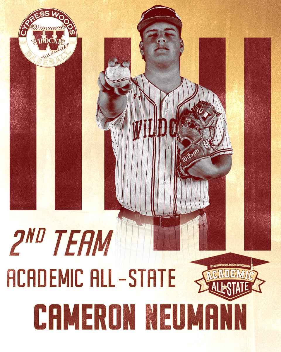 Cypress Woods Baseball (@cywoodsbaseball) on Twitter photo A BIG #212 Congratulations to our 3 Cats who made the THSCA Academic All-State 2nd Team! Proud of these guys for their hard work in the classroom and on the field! #HardWorkWorks <a href="/CW_Athletics/">Cy Woods Athletics 212</a> <a href="/CyWoods212/">Cypress Woods HS</a> A BIG #212 Congratulations to our 3 Cats who made the THSCA Academic All-State 2nd Team! Proud of these guys for their hard work in the classroom and on the field! #HardWorkWorks <a href="/CW_Athletics/">Cy Woods Athletics 212</a> <a href="/CyWoods212/">Cypress Woods HS</a>