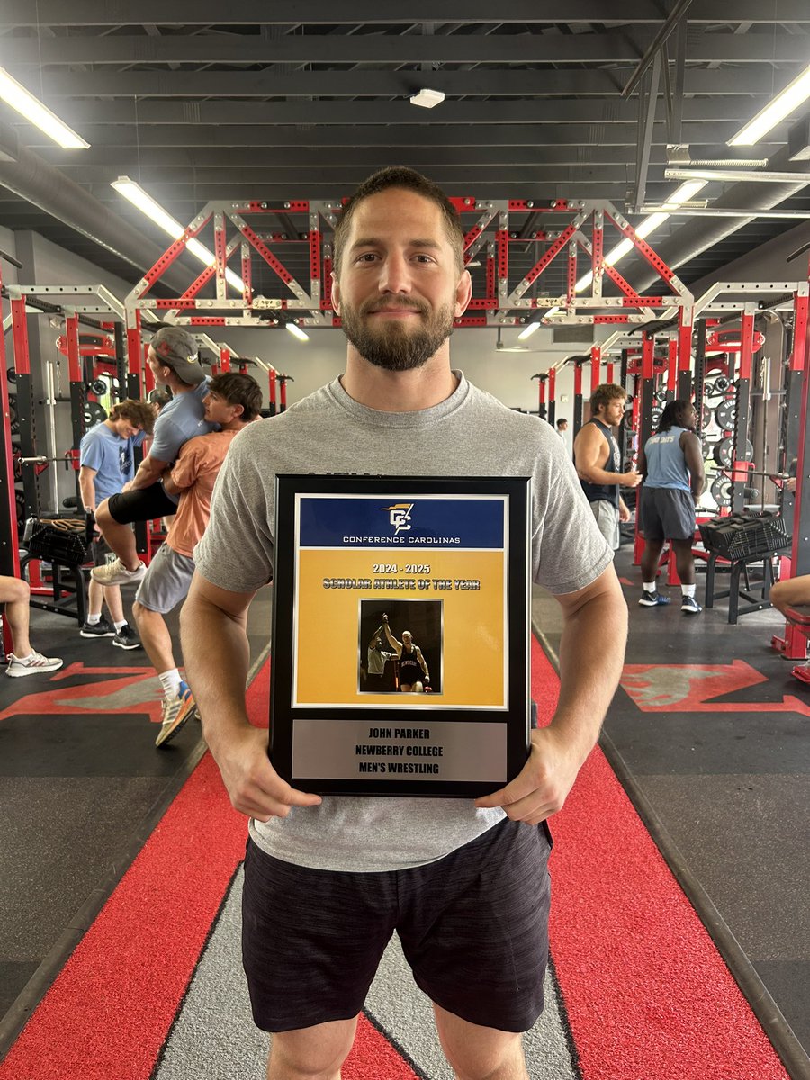 Newberry Wrestling (@newberrywrstle) on Twitter photo Congratulations to 2X NCAA Qualifier at 197lbs John Parker for being named the <a href="/ConfCarolinas/">Conference Carolinas</a> 2024-2025 Scholar Athlete of the year! Go Wolves 🤓 Congratulations to 2X NCAA Qualifier at 197lbs John Parker for being named the <a href="/ConfCarolinas/">Conference Carolinas</a> 2024-2025 Scholar Athlete of the year! Go Wolves 🤓