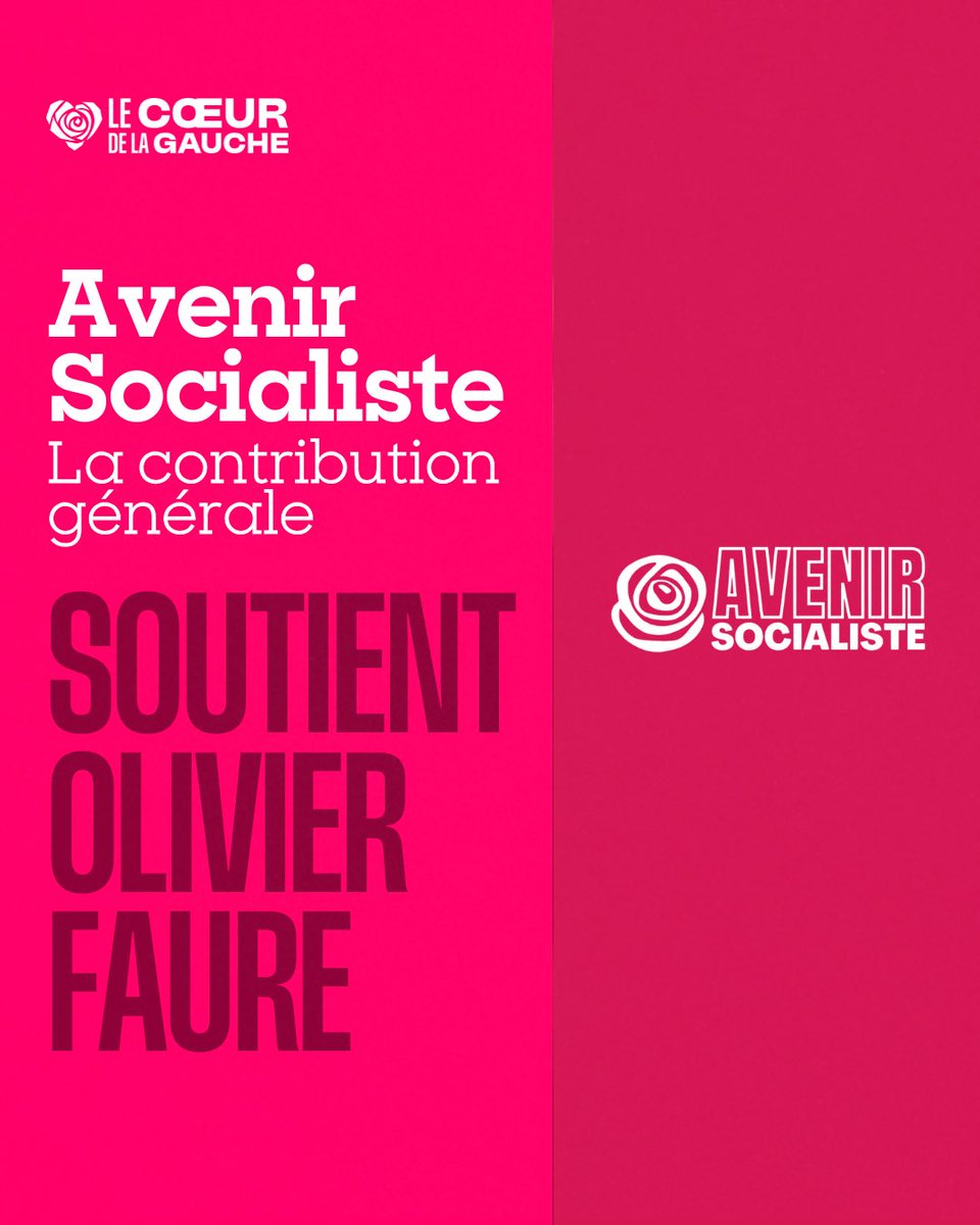 Le Coeur de la gauche ! (@coeurdelagauche) on Twitter photo Bref, la contribution générale Avenir socialiste soutient #LeCœurDeLaGauche et rejoint la dynamique autour de <a href="/faureolivier/">Olivier Faure</a> 🌹
Car oui, on a bossé. On a des propositions. Et surtout, on vous a écouté. Merci pour votre confiance, on continue ensemble ! Bref, la contribution générale Avenir socialiste soutient #LeCœurDeLaGauche et rejoint la dynamique autour de <a href="/faureolivier/">Olivier Faure</a> 🌹
Car oui, on a bossé. On a des propositions. Et surtout, on vous a écouté. Merci pour votre confiance, on continue ensemble !