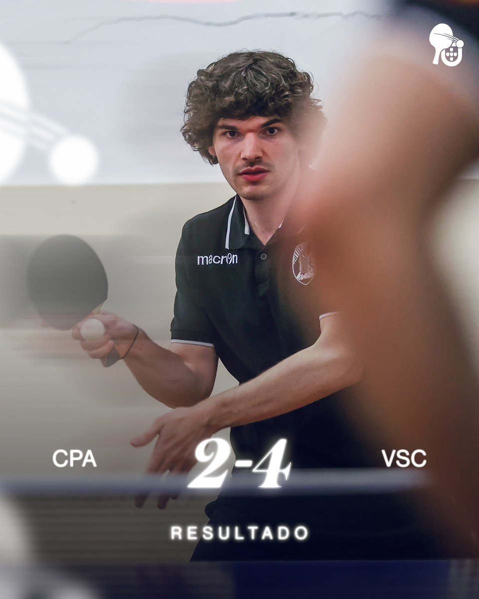 VitoriaSC1922's tweet photo. 🛎 | FINAL DO JOGO
🏓 Imparáveis. #Conquistadores voltaram a vencer, desta vez em casa do CP Alvito 'B'
#TénisDeMesa | #CPAVSC https://t.co/gvPbCXTkug