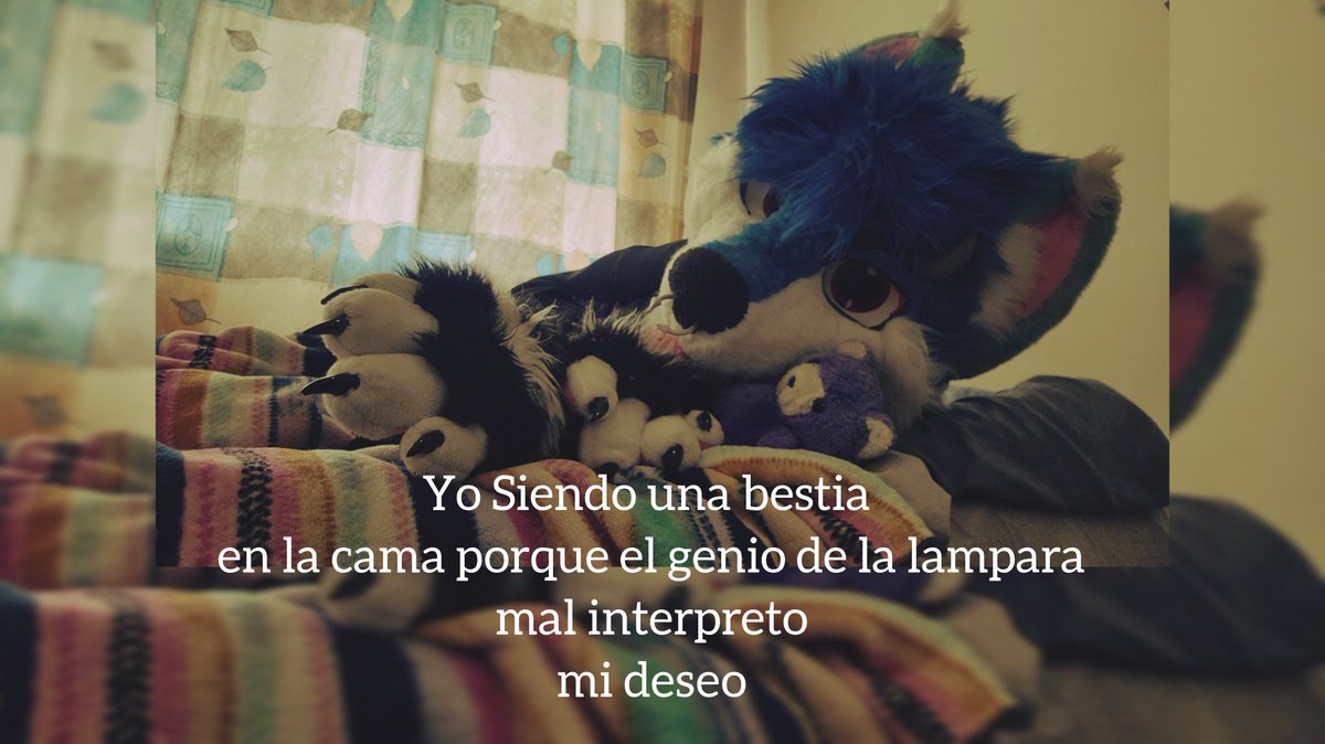 Creo que no me salio como esperaba Porque el genio de la lampara mal interpreto mi deseo
#FursuitFriday