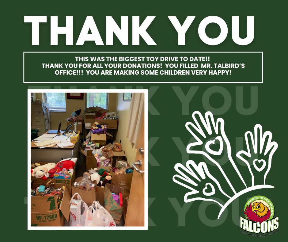 The Toy Drive was a success!!! Thank you to all!