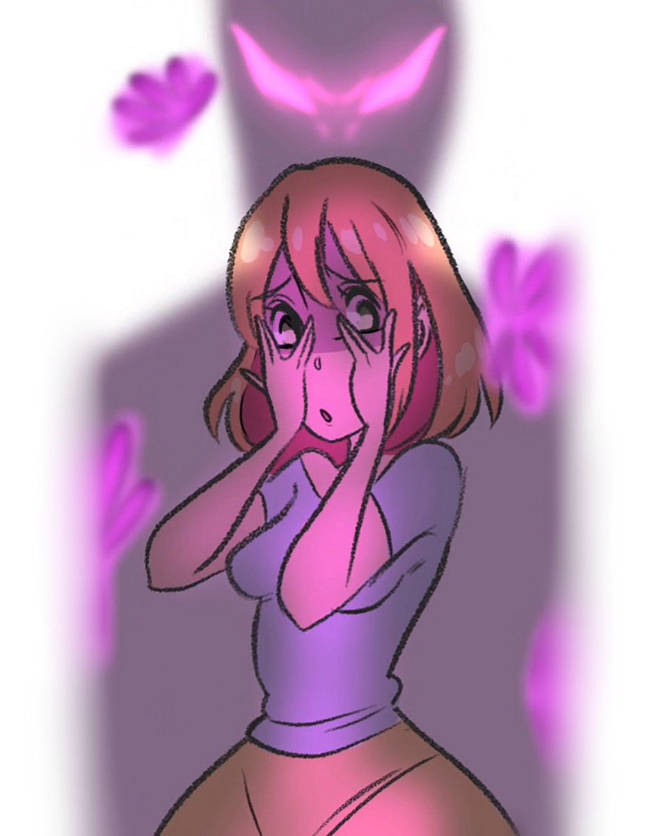 Ojuicechan's tweet photo. “Stare a little longer my way, please.” #oc #illustration #digitalartwork https://t.co/K9FI2vH2xE