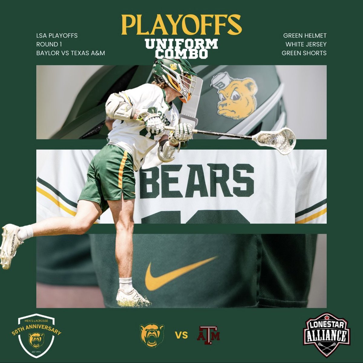 Playoff fit: 🟢⚪️🟢

#SicEm🐻