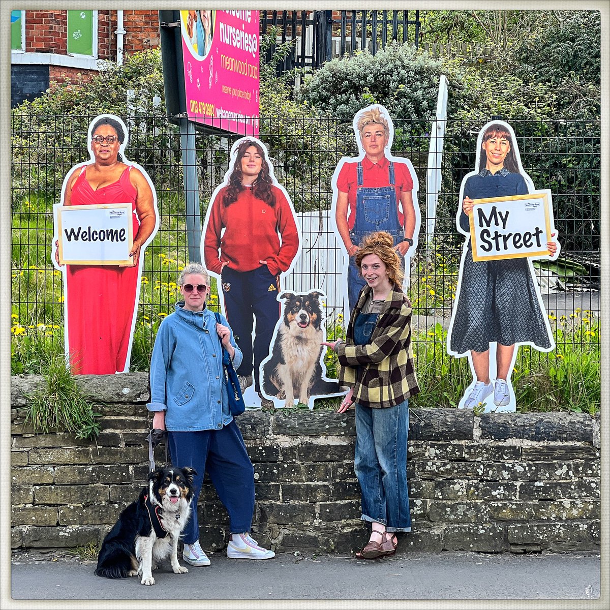 Lizzie Coombes (@bettylawless) on Twitter photo Day 116/365 #photoaday
Installed 30 lifesize cutouts and 4 dogs on my road today as part of <a href="/MeanwoodRoad/">The Meanwood Road Project</a>. A very playful kind of day. Day 116/365 #photoaday
Installed 30 lifesize cutouts and 4 dogs on my road today as part of <a href="/MeanwoodRoad/">The Meanwood Road Project</a>. A very playful kind of day.