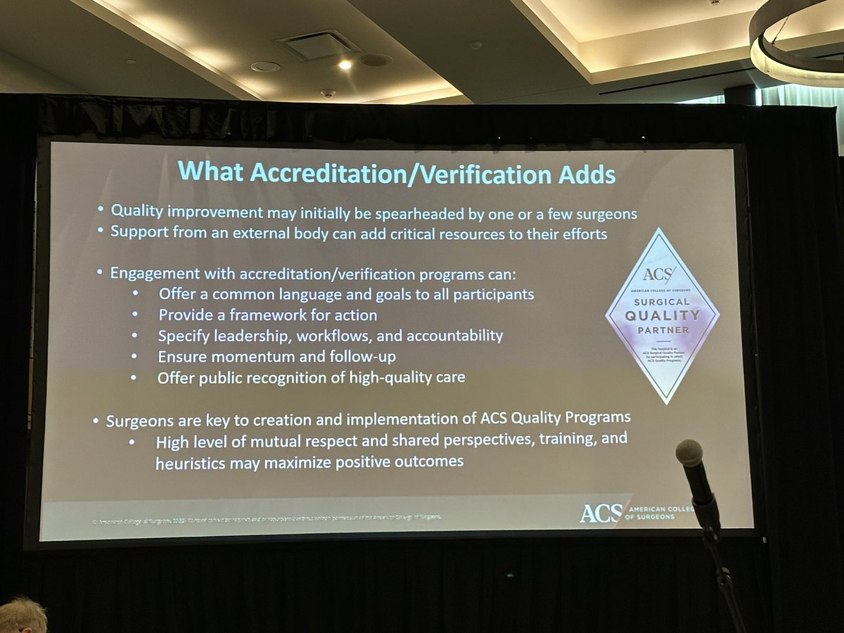 Steven D Wexner MD, PhD (@swexner) on Twitter photo Dr <a href="/pturnermd/">Patricia L. Turner, MD, MBA, FACS</a> CEO and Executive Director <a href="/AmCollSurgeons/">American College of Surgeons</a> shares with <a href="/AmerSurg/">American Surgical</a> <a href="/AnnalsofSurgery/">Annals of Surgery</a> #AmerSurg25 the value of accreditation programs Dr <a href="/pturnermd/">Patricia L. Turner, MD, MBA, FACS</a> CEO and Executive Director <a href="/AmCollSurgeons/">American College of Surgeons</a> shares with <a href="/AmerSurg/">American Surgical</a> <a href="/AnnalsofSurgery/">Annals of Surgery</a> #AmerSurg25 the value of accreditation programs