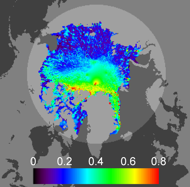 ICESat/GLAS was the first in a series of planned NASA missions to measure changes in ice sheet elevation, and heights of clouds and aerosols. Data products at the NSIDC DAAC describe elevations of ice sheets, glaciers, and sea ice, and more. 

Get data: nsidc.org/data/icesat