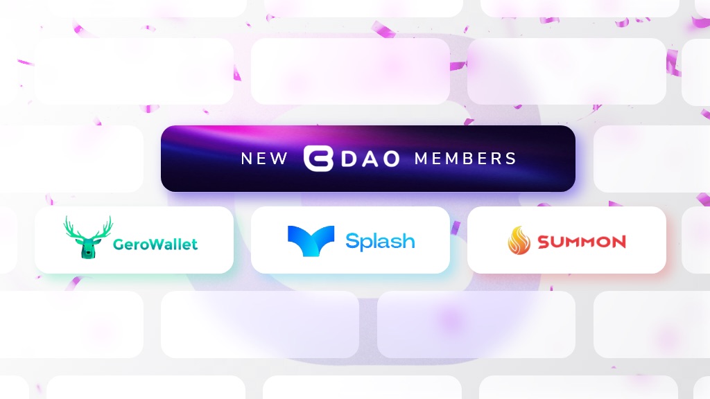 Big welcome to <a href="/GeroWallet/">Gero</a> , <a href="/splashprotocol/">Splash</a>, and <a href="/SummonPlatform/">Summon Platform</a> for joining the Cardano Builder DAO. 🛠️

More live projects. More builders aligning around Cardano’s future.