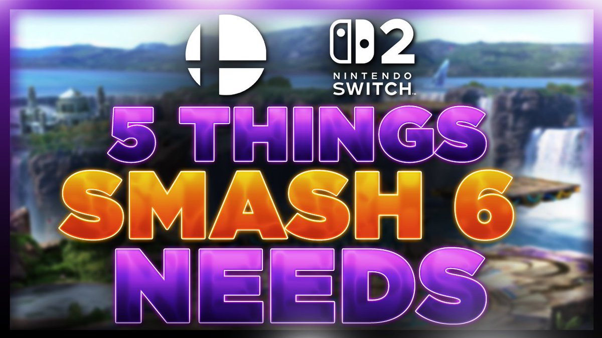 VarsVerum's tweet photo. Got an interesting video for everyone on the Smash channel! We're gonna be looking into the main things I want for the future hypothetical smash 6 game if one were to come out.

Link down below! #SSBU #Smash6 https://t.co/wRSCSTOBXs