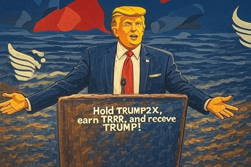 TRUMP_2X's tweet photo. MEME COIN 2.0 JUST DROPPED 💥
$TRUMP2X upgraded the game:
✓ Hold = Earn
✓ Memes = Value
✓ Community = Rewarded
Old meme coins are shaking rn... 😂 https://t.co/MwpyzAj1QW