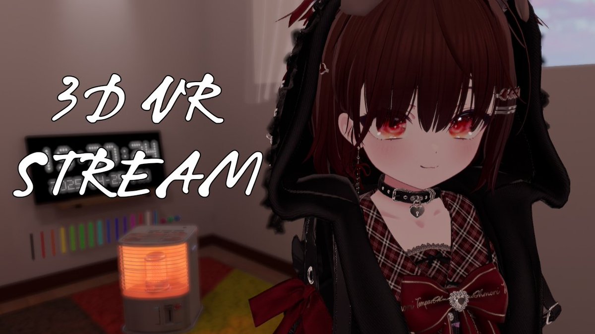 Halo semuanyaaaa!!!! 
Besok jam 4 sore waktu Indonesia bagian barat, aku mau stream 3D VR buat pertama kalinya nih! Jangan lupa dateng ya, waiting room ada dibawah ini! 

Link : youtube.com/live/iWpL2gp9Q…

Ayo seru seruan bareng besok sore yaaa!!! Ditunggu kehadirannya!!!