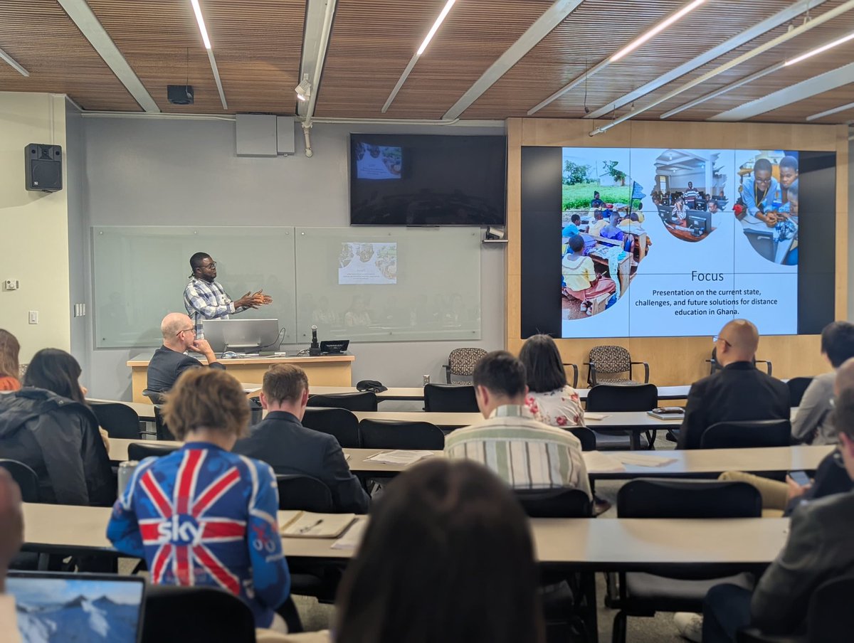 We’re so proud of Stephen for presenting his research at LIT 2025!
(ALT: His study highlights real barriers and solutions for distance education in Ghana.)
#Research #Academic #Collaboration #Conference #AcademicMembers