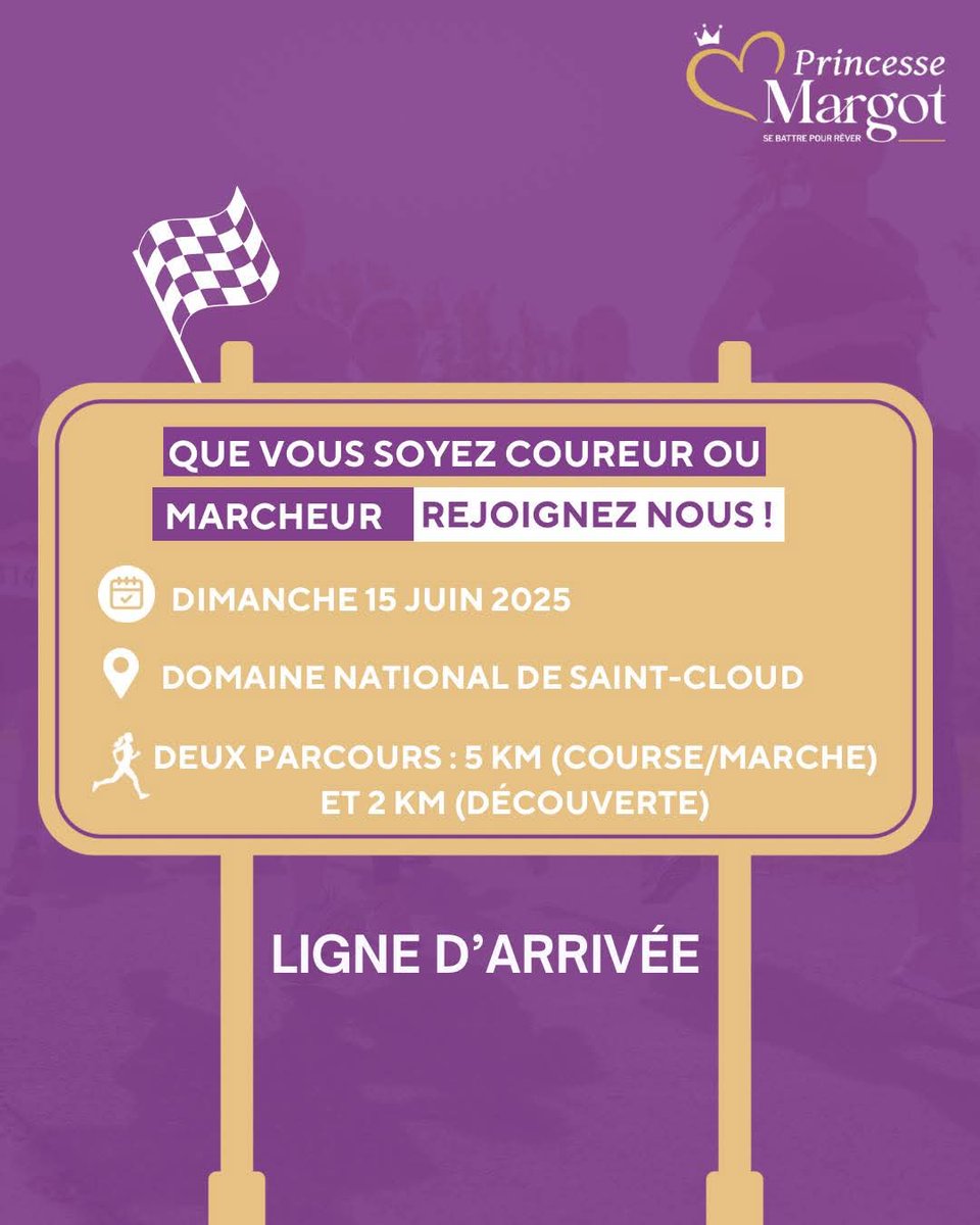 Princesse Margot (@margotprincesse) on Twitter photo Course des Héros au profit de Princesse Margot le 15 juin. Soyez le héros que les enfants malades attendent... 
Pour vous inscrire: 
Lien inscription ⬇️
registration.alvarum.com/n/register/fun… Course des Héros au profit de Princesse Margot le 15 juin. Soyez le héros que les enfants malades attendent... 
Pour vous inscrire: 
Lien inscription ⬇️
registration.alvarum.com/n/register/fun…