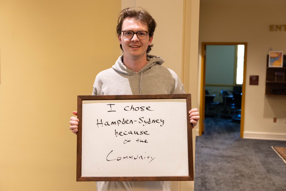 Hampden-Sydney College (@hsc1776) on Twitter photo We asked alumni and current students why they chose H-SC, and their answers speak volumes! Your Giving Day support carries the Tiger spirit forward—shaping the H-SC experience for future generations.
Consider making a gift at go.hsc.edu/gifts or via Venmo <a href="/TigerGiving/">TigerGiving</a>. We asked alumni and current students why they chose H-SC, and their answers speak volumes! Your Giving Day support carries the Tiger spirit forward—shaping the H-SC experience for future generations.
Consider making a gift at go.hsc.edu/gifts or via Venmo <a href="/TigerGiving/">TigerGiving</a>.