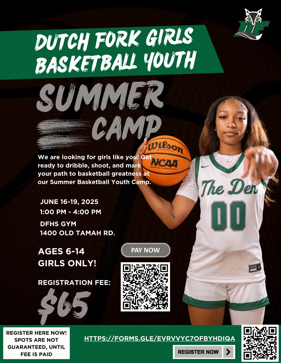 DF Girls Basketball Summer Camp!  #selfless #defend #discipline #family