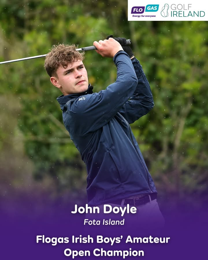 2025 Irish Boys’ Amateur Open Champion, John Doyle 🏆

<a href="/FotaIsland/">Fota Island Resort</a> | <a href="/CorkGolfClub/">Cork Golf Club</a> 

📸 <a href="/Inphosports/">Inpho Photography</a>
