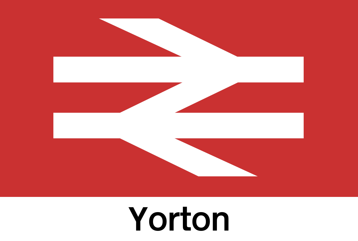 railstations's tweet image. 2577: Yorton. Alphabetically, the last station in England. The Welsh Marches line station is served exclusively by Transport for Wales with an off peak service every two hours between Shrewsbury and Crewe. Yorton is a request stop on these services.
