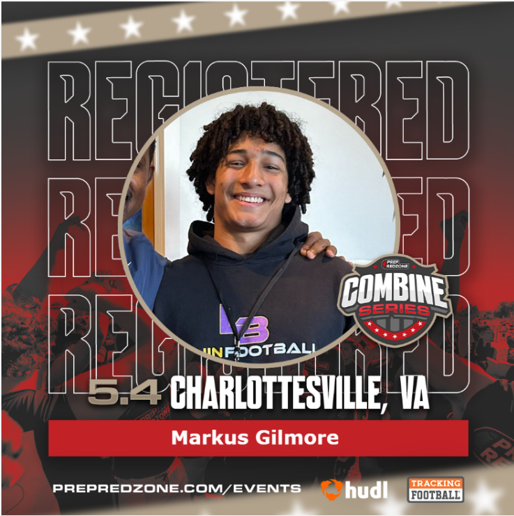 VicCastilloPRZ (@przpavic) on Twitter photo 🚨🚨PRZ VIRGINIA COMBINE NEWS🚨🚨
Markus Gilmore II (@markusgilmore is REGISTERED for the 2nd PRZ VA Showcase happening in Charlottesville, VA on May 4th!
6'1, 215 pounds. 3.3 GPA. A 2026 out of Lack Braddock Secondary. Excited to see him again!
<a href="/carljfred/">Carl Frederick</a> <a href="/PrepRedzoneVA/">Prep Redzone Virginia</a> 🚨🚨PRZ VIRGINIA COMBINE NEWS🚨🚨
Markus Gilmore II (@markusgilmore is REGISTERED for the 2nd PRZ VA Showcase happening in Charlottesville, VA on May 4th!
6'1, 215 pounds. 3.3 GPA. A 2026 out of Lack Braddock Secondary. Excited to see him again!
<a href="/carljfred/">Carl Frederick</a> <a href="/PrepRedzoneVA/">Prep Redzone Virginia</a>