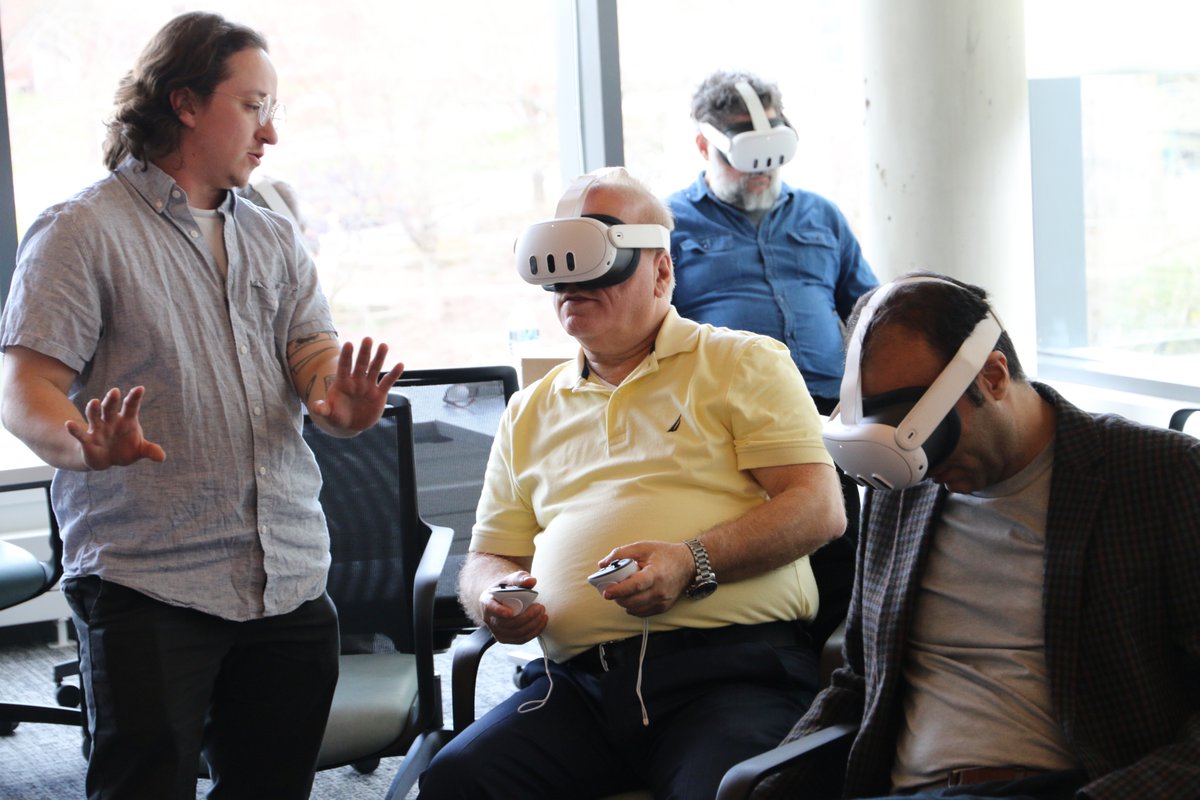 NORDTECHub's tweet image. Our @NORDTECHub team had fun yesterday at @Cornell for an immersive VR Demo. Thanks to @CornellCNF and @CTICornell for hosting a day full of innovation, as we explored how XR, VR & AR can shape the future of education and help train tomorrow’s high-tech workforce!🚀