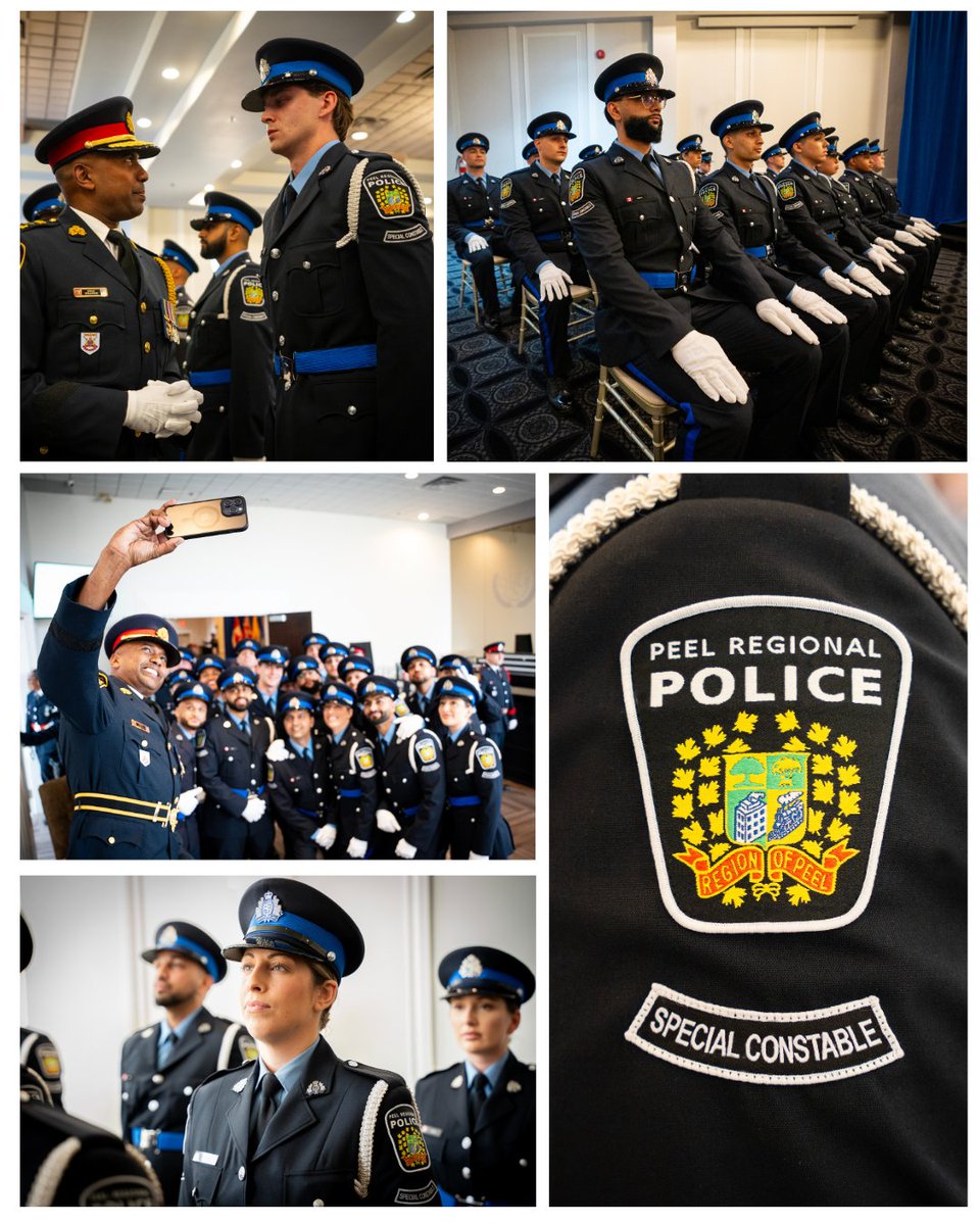 Peel Regional Police (@peelpolice) on Twitter photo Congratulations to our newest Special Constables! These members of our service are a vital support system in ensuring safety within our community. They serve a variety of roles including the custody and transportation of prisoners, crime scene management and management of Congratulations to our newest Special Constables! These members of our service are a vital support system in ensuring safety within our community. They serve a variety of roles including the custody and transportation of prisoners, crime scene management and management of