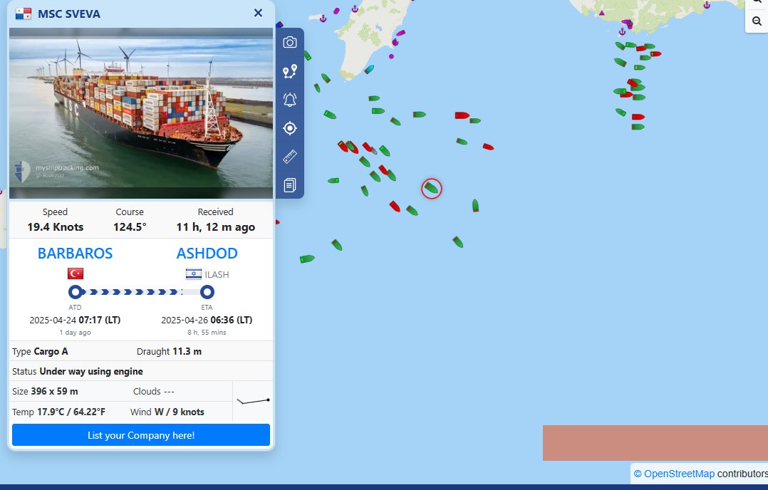 İsrail terör devletine giden gemiler, bir saniyeliğine bile durmuyor.

 Para uğruna çelik, çimento, tel, uçak yakıtı ve benzeri malzemeleri göndererek imanlarını, şereflerini ve din kardeşlerini sattılar.
Bu zulme ses çıkarmayan sözde “âlimler” ise, makamlarını, mevkilerini yada