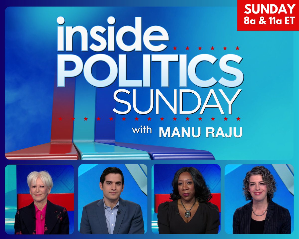 Inside Politics (@insidepolitics) on Twitter photo SUNDAY 8a & 11a ET: As Trump approaches his 100th day, how is his presidency landing with Americans? ... PLUS: Democrats' retirements make space for change. <a href="/mollyesque/">Molly Ball</a>, <a href="/TIAreports/">Tia "Very Calm Sis" Mitchell</a> <a href="/ForecasterEnten/">(((Harry Enten)))</a> & <a href="/JoannaColes/">Joanna Coles</a> join <a href="/jessicadean/">Jessica Dean</a> #InsidePolitics SUNDAY 8a & 11a ET: As Trump approaches his 100th day, how is his presidency landing with Americans? ... PLUS: Democrats' retirements make space for change. <a href="/mollyesque/">Molly Ball</a>, <a href="/TIAreports/">Tia "Very Calm Sis" Mitchell</a> <a href="/ForecasterEnten/">(((Harry Enten)))</a> & <a href="/JoannaColes/">Joanna Coles</a> join <a href="/jessicadean/">Jessica Dean</a> #InsidePolitics