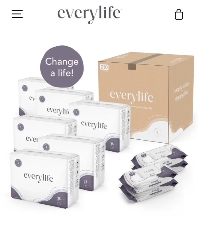 TIME SENSITIVE!

<a href="/everylife/">EveryLife</a> has generously partnered with us to provide a month’s supply of diapers and wipes to families in the Down Syndrome community who have a child in diapers and could use a little extra support right now!

You can nominate yourself or another family! We
