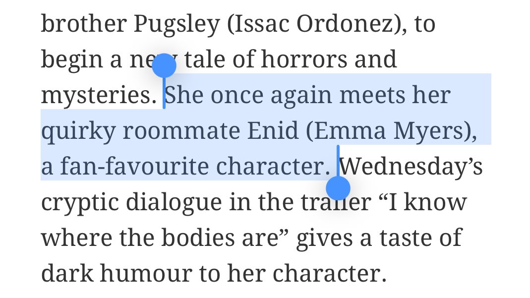 Enid confirmed being the fan-favorite is so true 😌
