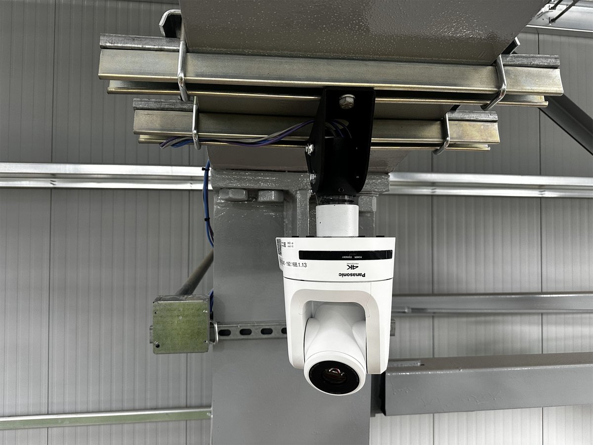 Proud to install PTZ cameras in the Washington State University indoor practice facility. When you need to upgrade your video capture system, trust 8K Solutions. #ProjectFriday