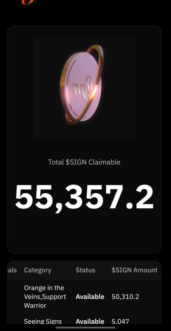 crypto_man_onnn's tweet photo. 🪂 $SIGN Tokens Are Waiting!
Be part of Web3’s identity shift. Fast, secure, and totally free to claim.
Don’t sleep on this drop!
🔗 https://t.co/5E4azbHIeb
#SIGNairdrop #CryptoDrop #Web3Claim $QQQ $SPY $TSLA $AAPL $AMZN https://t.co/h4bDgZQt5M