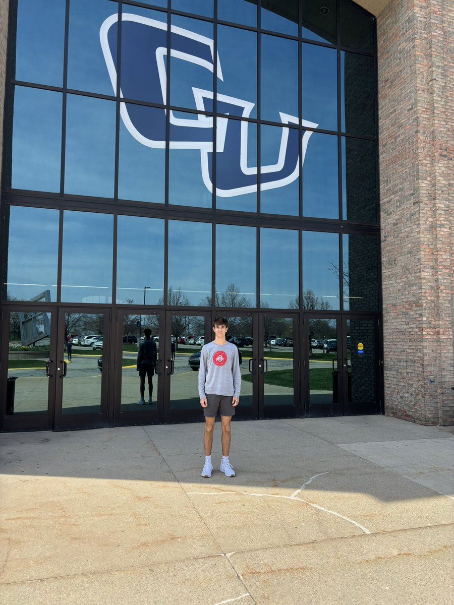 Great day visiting Cornerstone university and meeting with Coach Elders!