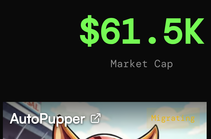 So Shaw opened the GitHub source today, and on it, we can find a CA:
 github.com/elizaOS/auto.f…

It points to a token called $AULT, which launched 6 days ago.

GtahzPErC4ph3aAxgtgbp44gy41XnPsN5aWock9N3FUN

It’s currently bonding at $60k+ for over 3 hours.

What am I missing?