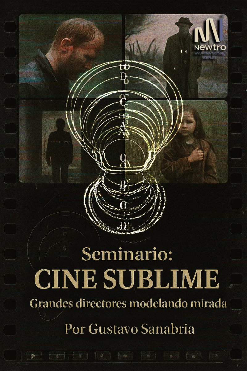 Sublime Cinema: Great filmmakers shaping our gaze.

A free seminar for artists, gallerists, curators, and onchain users — an 8-session journey through film philosophy and aesthetics. 🎞️✨

📍 Led by Gustavo Sanabria (film director, screenwriter, teacher, and researcher), as part