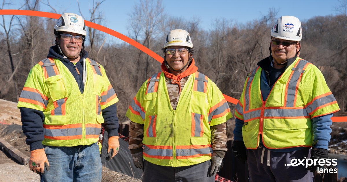 VAExpressLanes's tweet image. Your decisions on the road help get our 495 NEXT crews home safely. 🧡 

This is your reminder that when you’re in or around a work zone, slow down, eliminate distractions, and drive with care. 

#NationalWorkZoneAwarenessWeek @VaDOTNOVA @VaDOT @VaDOTFRED