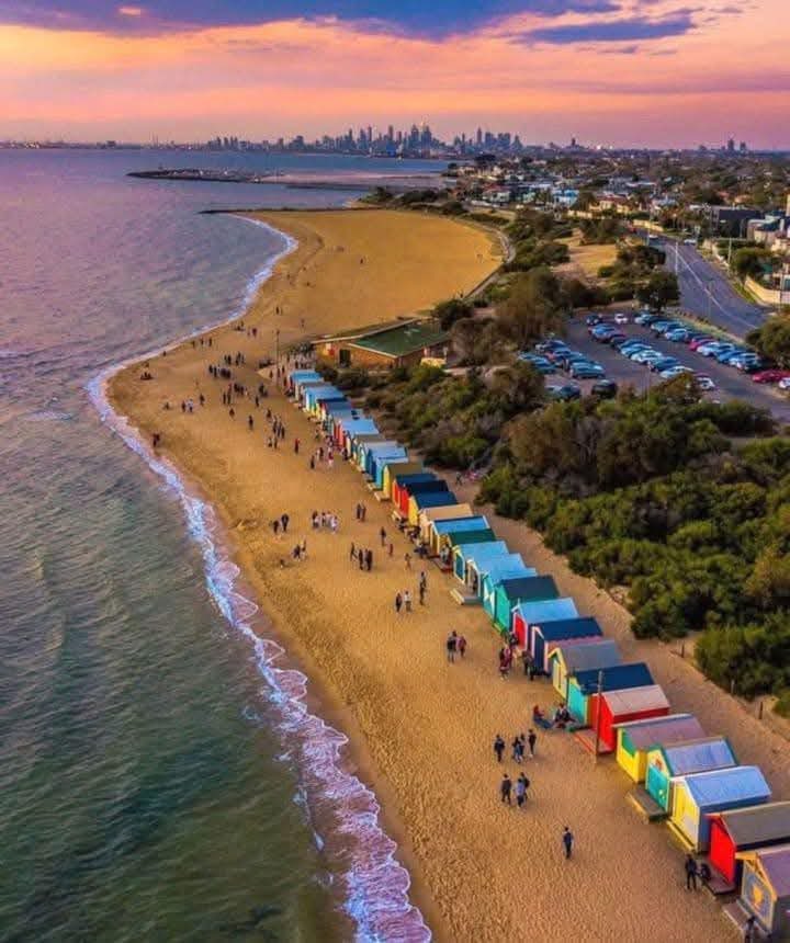 Melbourne_vic1's tweet photo. Brighton Beach, #Melbourne #Victoria #Australia 🇦🇺 https://t.co/HG3549nSbU