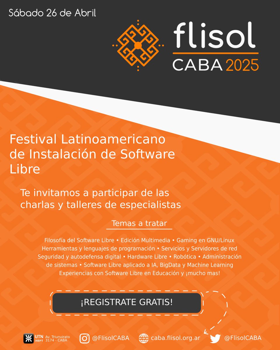 Flisol CABA tweet media