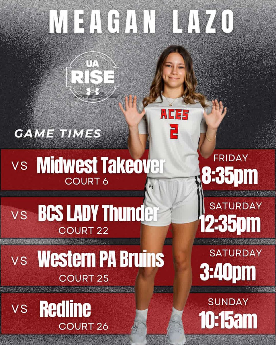 meagan lazo (@mjlazo222) on Twitter photo Coaches: we will be playing in Hamilton Ohio this weekend at the UA Rise session 1 tournament. Come check us out! <a href="/CCTXACES/">Corpus Christi Aces Basketball</a> <a href="/Cthomas_05/">Chauncey Thomas</a> <a href="/CoachLMarshall/">Coach Marshall</a> @UARiseGirl <a href="/JrAllStarTexas/">Texas Jr. All-Star GBB</a>
<a href="/LehighWBB/">Lehigh Women's Basketball</a> <a href="/DUWBB/">Denison Women's Basketball</a> <a href="/MaryvilleWBB/">Maryville Women's Basketball</a> <a href="/ONU_Tigerball/">ONU Tigerball</a> <a href="/MarianUnivWBB/">MarianWBB</a> <a href="/SC_BBall/">๐๐ฆ๐ข๐ญ๐ก ๐๐๐ฌ๐ค๐๐ญ๐๐๐ฅ๐ฅ</a> <a href="/rhit_wbball/">RHIT Women's Basketball Team</a> Coaches: we will be playing in Hamilton Ohio this weekend at the UA Rise session 1 tournament. Come check us out! <a href="/CCTXACES/">Corpus Christi Aces Basketball</a> <a href="/Cthomas_05/">Chauncey Thomas</a> <a href="/CoachLMarshall/">Coach Marshall</a> @UARiseGirl <a href="/JrAllStarTexas/">Texas Jr. All-Star GBB</a>
<a href="/LehighWBB/">Lehigh Women's Basketball</a> <a href="/DUWBB/">Denison Women's Basketball</a> <a href="/MaryvilleWBB/">Maryville Women's Basketball</a> <a href="/ONU_Tigerball/">ONU Tigerball</a> <a href="/MarianUnivWBB/">MarianWBB</a> <a href="/SC_BBall/">๐๐ฆ๐ข๐ญ๐ก ๐๐๐ฌ๐ค๐๐ญ๐๐๐ฅ๐ฅ</a> <a href="/rhit_wbball/">RHIT Women's Basketball Team</a>