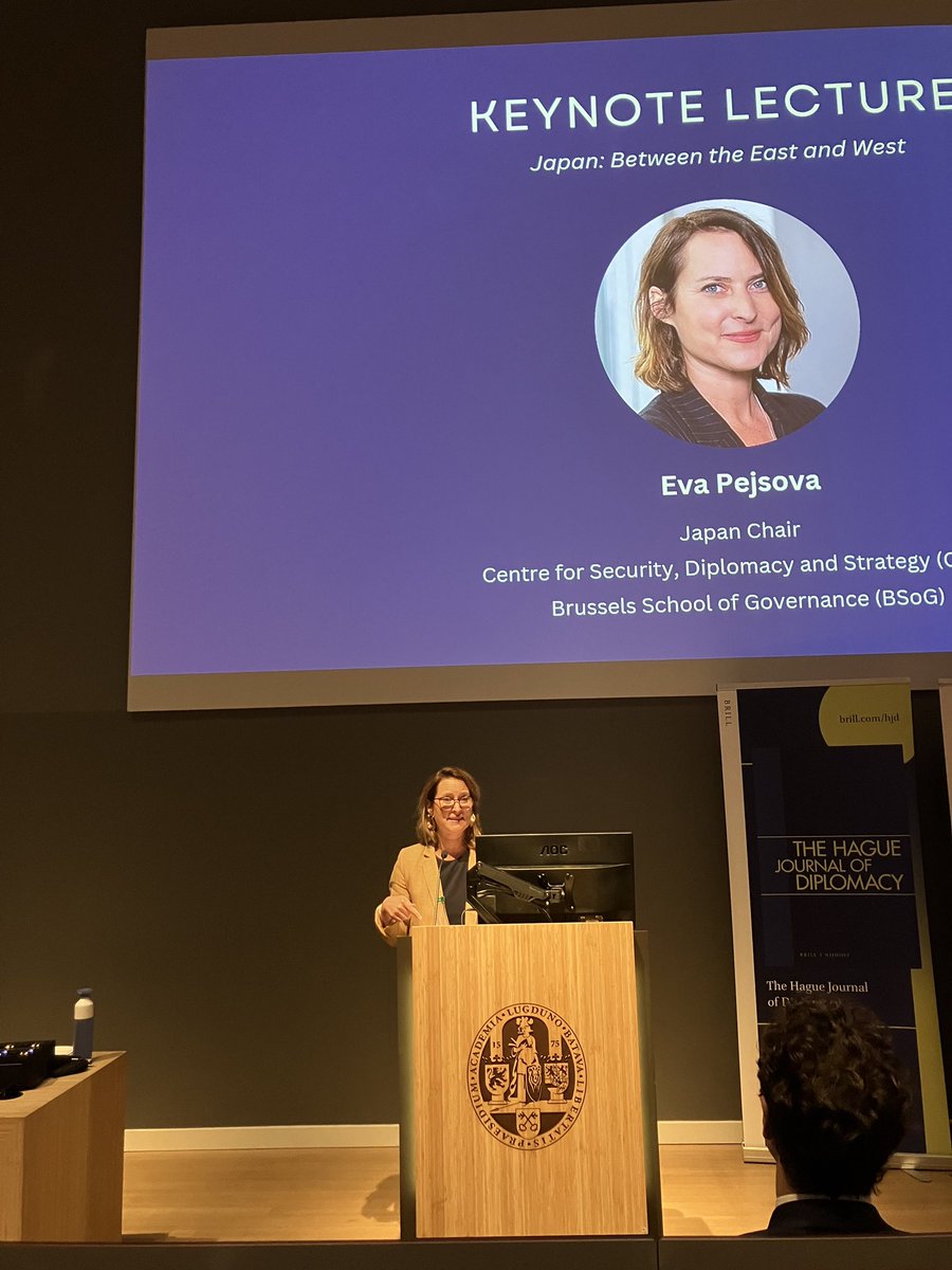 An honor to give a keynote speech today at <a href="/univleiden/">LeidenUni</a> on “Japan between the East and the West”. If the free world needs a new leader, 🇯🇵 and 🇪🇺are well positioned, but they need to be brave, creative, and act now #JapanChairEU <a href="/CSDS_Brussels/">CSDS</a>