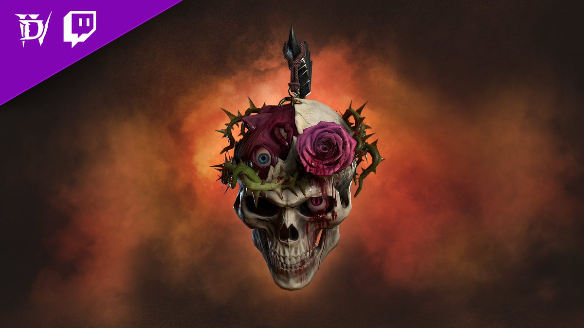 Diablo (@diablo) on Twitter photo Score killer #DiabloIV & #Berserk loot with these upcoming Twitch drops 😈
⚔️ Marrow of the Brute Two Handed Sword - April 29 
💀 The Skull Behelit Mount Trophy - May 6
Get more details on what's coming here blizz.ly/3ErNSoW Score killer #DiabloIV & #Berserk loot with these upcoming Twitch drops 😈
⚔️ Marrow of the Brute Two Handed Sword - April 29 
💀 The Skull Behelit Mount Trophy - May 6
Get more details on what's coming here blizz.ly/3ErNSoW
