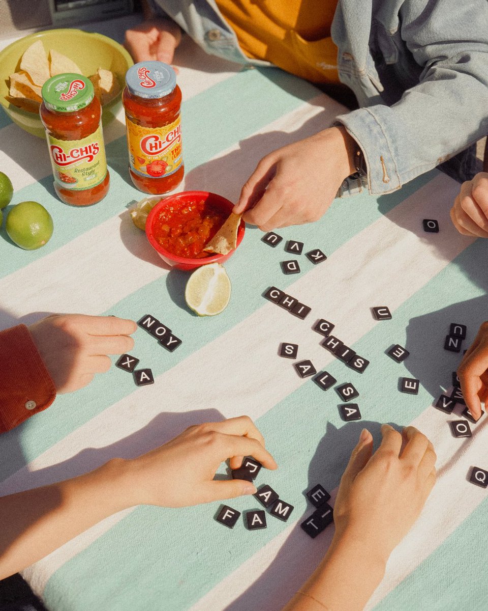 What do you bring to the table? 

 #GameNight #LetTheFiestaBegin #CHICHISBrand