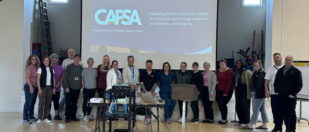 The Royal (@theroyalmhc) on Twitter photo Staff at The Royal’s Brockville Campus attended an in-person <a href="/CAPSACanada/">CAPSA Canada</a> training session with Shawn Fisk on April 24. The session was very well received, and we’re excited to welcome CAPSA back for another on May 29!
#CAPSA #TheRoyal Staff at The Royal’s Brockville Campus attended an in-person <a href="/CAPSACanada/">CAPSA Canada</a> training session with Shawn Fisk on April 24. The session was very well received, and we’re excited to welcome CAPSA back for another on May 29!
#CAPSA #TheRoyal