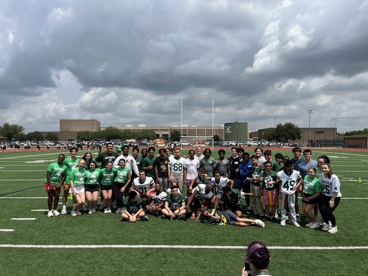 Stratford Spartan Football (@stratfordfb1) on Twitter photo Great to see our amazing Unified Athletes competing in football today! So proud of their effort and for the support Stratford students gave today. #SpartanPride <a href="/StratfordFB1/">Stratford Spartan Football</a> <a href="/77079Athletics/">Stratford High School Athletics</a> <a href="/sbisdathletics/">Spring Branch ISD Athletics</a> Great to see our amazing Unified Athletes competing in football today! So proud of their effort and for the support Stratford students gave today. #SpartanPride <a href="/StratfordFB1/">Stratford Spartan Football</a> <a href="/77079Athletics/">Stratford High School Athletics</a> <a href="/sbisdathletics/">Spring Branch ISD Athletics</a>