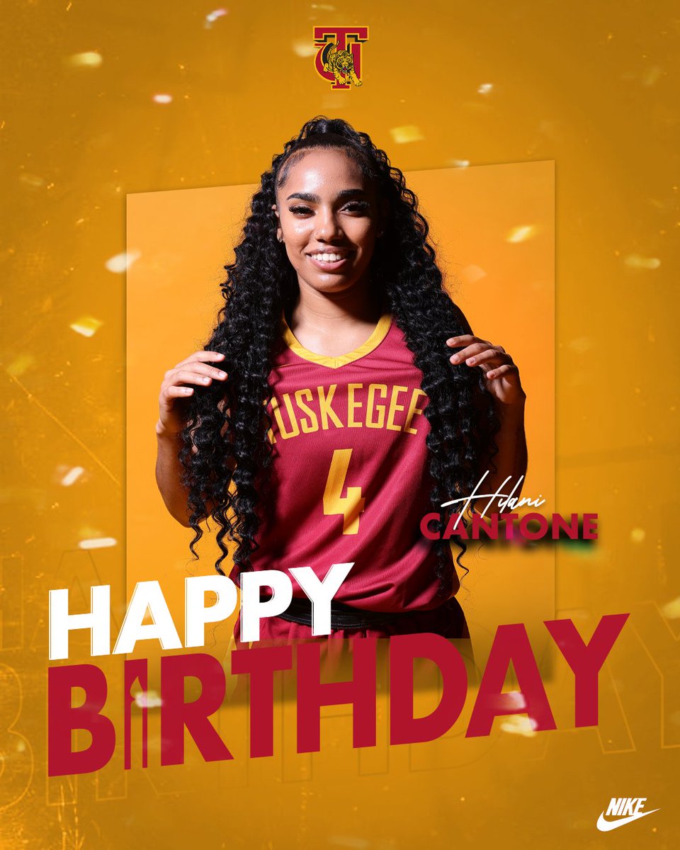 Help us wish a very Happy Birthday to #4 Hilani Cantone! 🎉 We hope your day is filled with joy and celebration!

#SkegeeWBB l #MyTUAthletics
