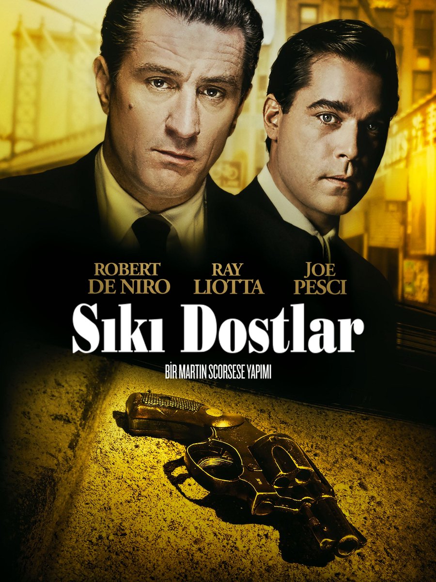 Akşamki planları rafa kaldırdım.
Prime’a GoodFellas (Sıkı Dostlar) gelmiş. 
Scorsese sinemasının zirve noktası kabul edilen bu başyapıt, suç sinemasının kilometre taşlarından biri. Ekran karşısında olmak için daha iyi bir sebep olamaz☕️📺