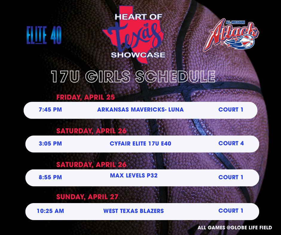 Lucy Hafer (@lucyhafer) on Twitter photo Excited to be headed to Heart of Texas to play with <a href="/All_Mo_Attack/">All Missouri Attack</a> this weekend in Arlington at Globe Life Field! I’ll be wearing #5 <a href="/Coach_HD/">Heather Davis</a> <a href="/Coach_Tau/">Helen Tau</a> <a href="/CoachKBailey5/">Kaci Bailey</a> <a href="/CoachPRichards4/">Payton Richards</a> <a href="/CoachAmyEagan/">Amy Eagan</a> <a href="/coachcox_/">Coach Markell Cox</a> <a href="/PGHMissouri/">Prep Girls Hoops Missouri</a> <a href="/elite40/">stebernard pckham</a> <a href="/coach_beverly/">Preston Beverly</a> <a href="/CoachCroyWJC/">Jenni Croy</a> <a href="/CoachKateBruce/">Kate Bruce</a> Excited to be headed to Heart of Texas to play with <a href="/All_Mo_Attack/">All Missouri Attack</a> this weekend in Arlington at Globe Life Field! I’ll be wearing #5 <a href="/Coach_HD/">Heather Davis</a> <a href="/Coach_Tau/">Helen Tau</a> <a href="/CoachKBailey5/">Kaci Bailey</a> <a href="/CoachPRichards4/">Payton Richards</a> <a href="/CoachAmyEagan/">Amy Eagan</a> <a href="/coachcox_/">Coach Markell Cox</a> <a href="/PGHMissouri/">Prep Girls Hoops Missouri</a> <a href="/elite40/">stebernard pckham</a> <a href="/coach_beverly/">Preston Beverly</a> <a href="/CoachCroyWJC/">Jenni Croy</a> <a href="/CoachKateBruce/">Kate Bruce</a>